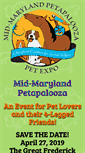 Mobile Screenshot of mid-marylandpetapalooza.com